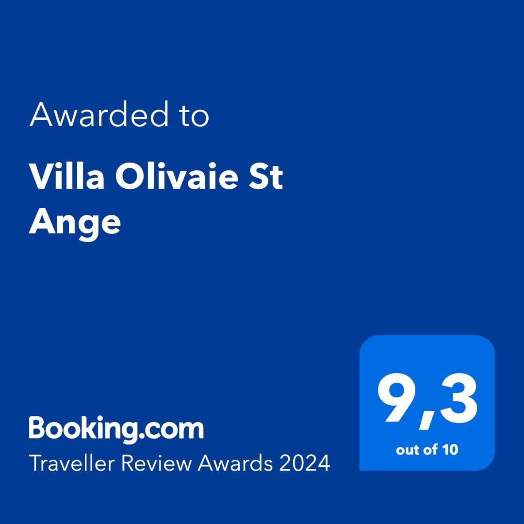 Villa Olivaie St Ange La Gaude Kültér fotó